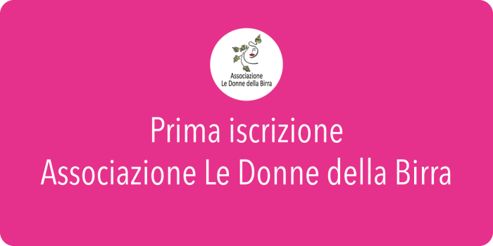 Nuova iscrizione all'Associazione